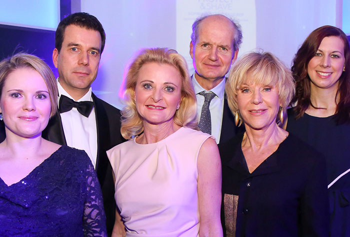 Nivea Pressekonferenz Wien 2015 mit Thomas Ingelfinger, Europavorstand Beiersdorf, Helene Karmasin u.a.